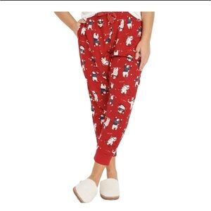Old Navy Holiday Polar Bear Flannel Jogger Pajama Pants